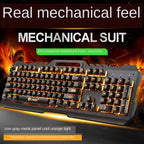 Gaming keyboard and Mouse Wired keyboard with backlight keyboard Gamer kit Silent Gaming Mouse Set For PC Laptop
