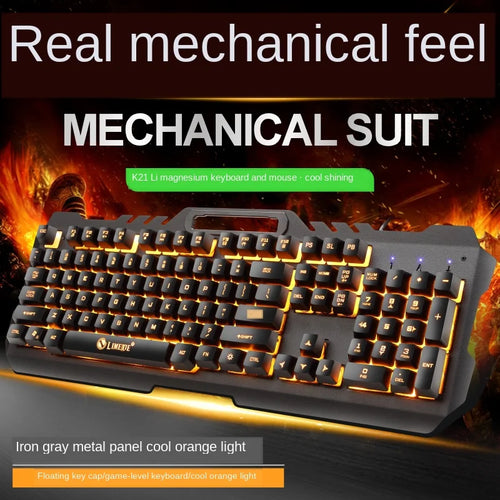 Gaming keyboard and Mouse Wired keyboard with backlight keyboard Gamer kit Silent Gaming Mouse Set For PC Laptop